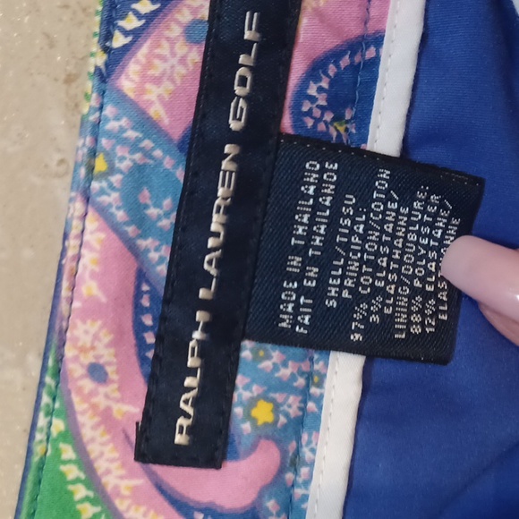 Ralph Lauren Golf Multi-Colored Paisley Print Leisure Skort - Picture 4 of 8
